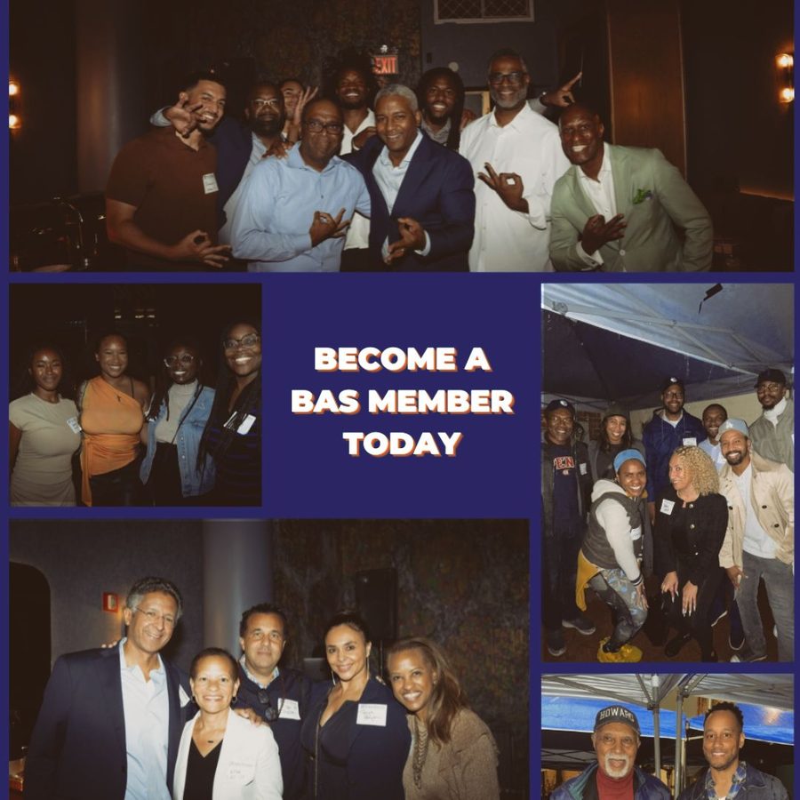 Collage of BAS members at chapter events
